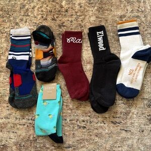 BUNDLE - Lifestyle socks - Stance Malbon, Elwood, J-crew (6)
